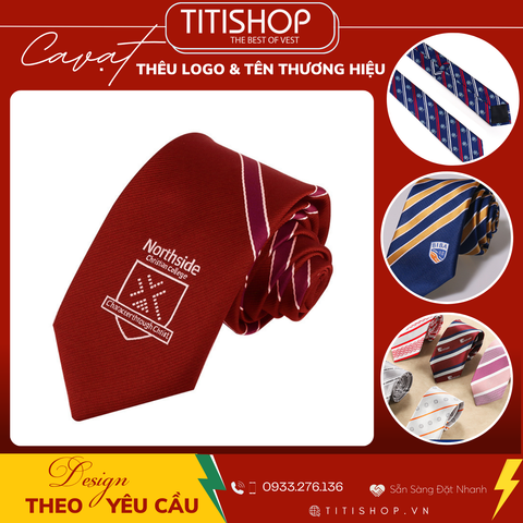 Dịch Vụ Thêu In Logo Caravat 87