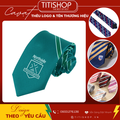 Dịch Vụ Thêu In Logo Caravat 87
