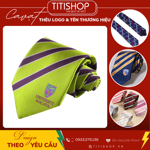 Dịch Vụ Thêu In Logo Caravat 89