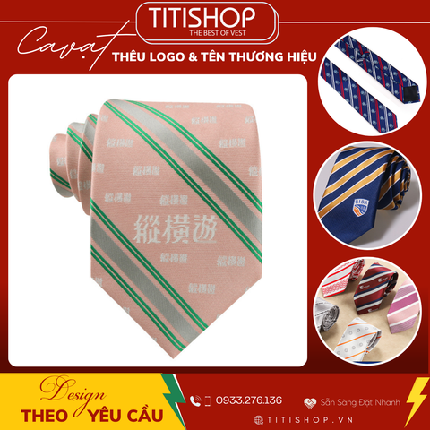 Dịch Vụ Thêu In Logo Caravat 90