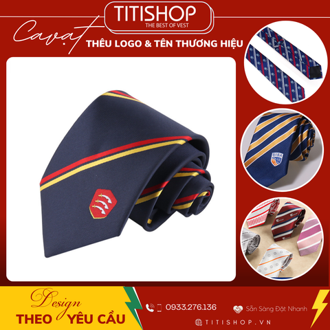 Dịch Vụ Thêu In Logo Caravat 91
