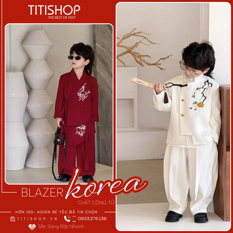 Blazer Trẻ Em Titishop ( 90-150 )