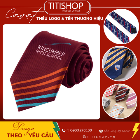 Dịch Vụ Thêu In Logo Caravat 93