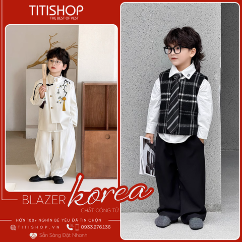 Blazer Trẻ Em Titishop ( 90-150 )