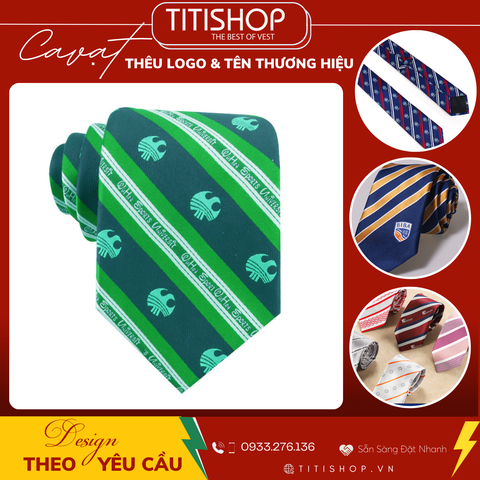 Dịch Vụ Thêu In Logo Caravat 94