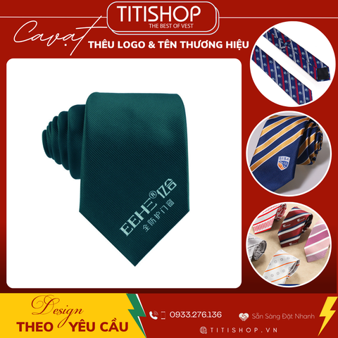 Dịch Vụ Thêu In Logo Caravat 95