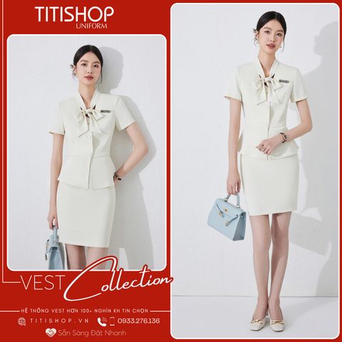 Áo Vest Nữ TITISHOP Tay Ngắn