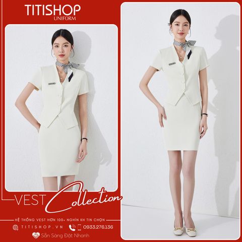 Áo Vest Nữ TITISHOP Tay Ngắn