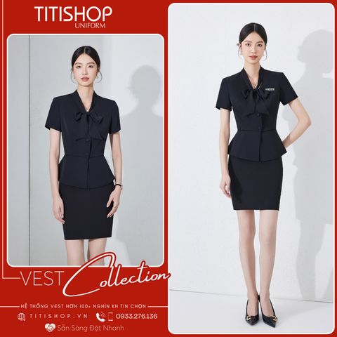 Áo Vest Nữ TITISHOP Tay Ngắn