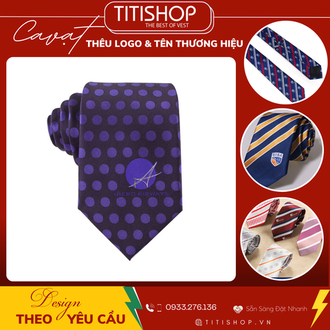 Dịch Vụ Thêu In Logo Caravat 96