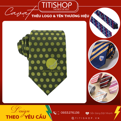 Dịch Vụ Thêu In Logo Caravat 96