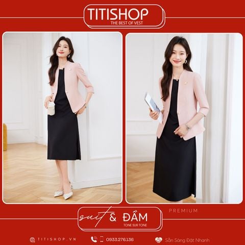 Áo Vest Nữ MIX Đầm TITISHOP