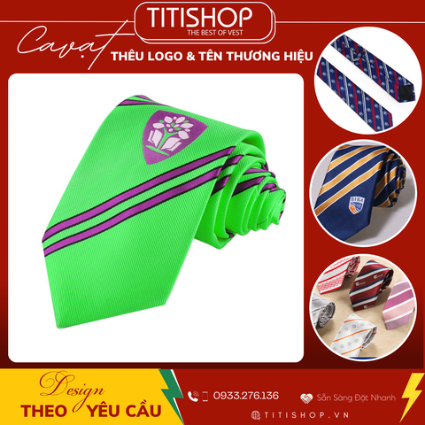 Dịch Vụ Thêu In Logo Caravat 97