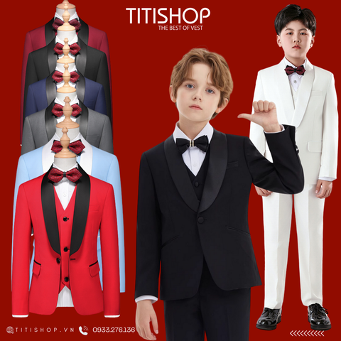 Bộ Vest Bé Trai Luxury ( 100-180 )