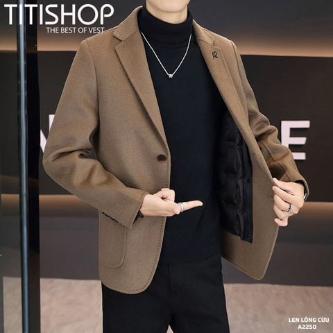 Blazer Nam Len Lông Cừu ( Đặt 7 Ngày )