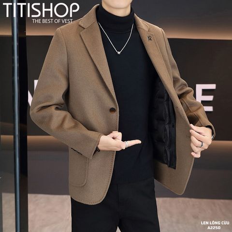 Blazer Nam Len Lông Cừu ( Đặt 7 Ngày )