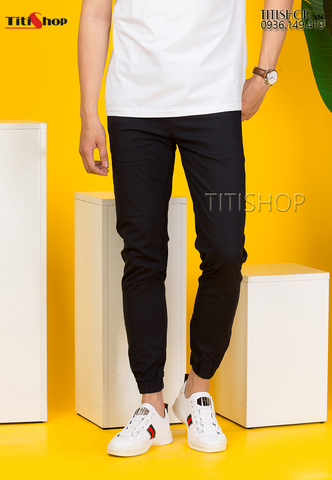 Quần Jogger Pants Titishop QK50 Xanh Đen