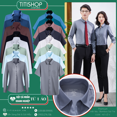 DP Sơ Mi TITISHOP Premium LYHQ95