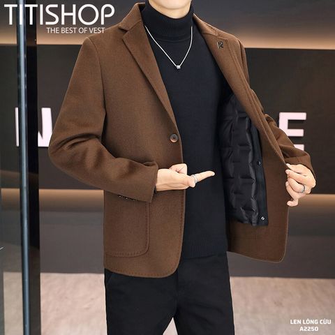 Blazer Nam Lông Cừu ( Đặt 7 Ngày )