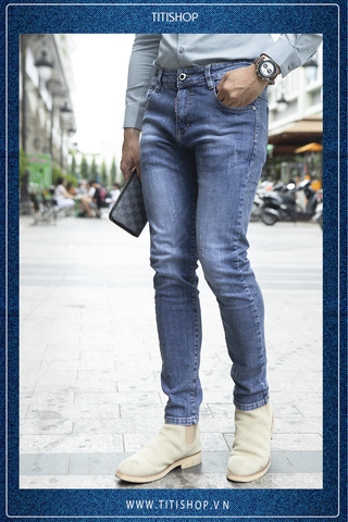 Quần Jeans Nam TiTiShop QJ WAX Cao Cấp