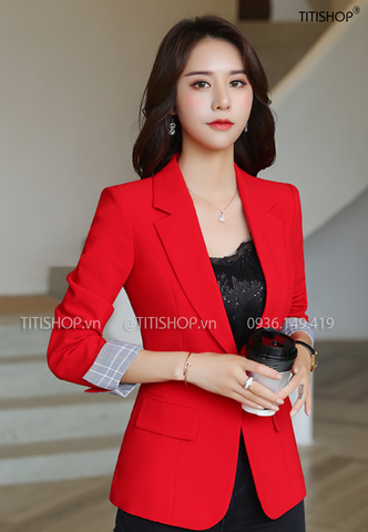 Áo vest Blazer nữ Titishop ANN286 Luxury