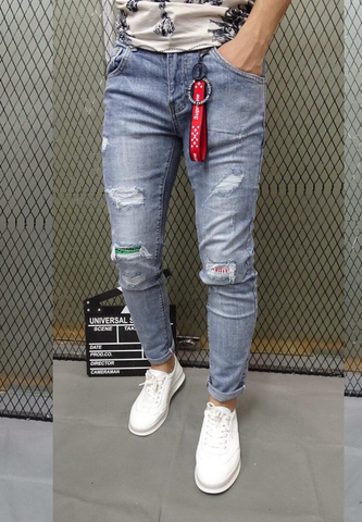 Quần jeans Nam Titishop QJ256 Cao cấp