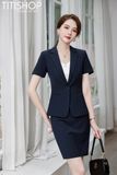 Áo Vest Nữ Titishop ACC1072K9 Xanh than