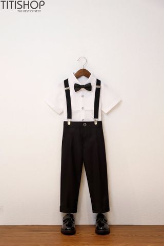 Bộ Sơ Mi & Quần Trẻ Em Bé Lớn TITISHOP ( 35-75KG)