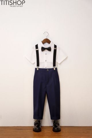 Bộ Sơ Mi & Quần Trẻ Em Bé Lớn TITISHOP ( 35-75KG)