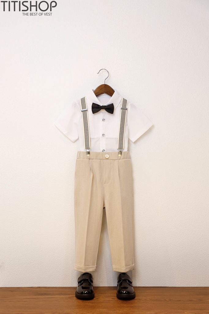 Bộ Sơ Mi & Quần Trẻ Em Bé Lớn TITISHOP ( 35-75KG)