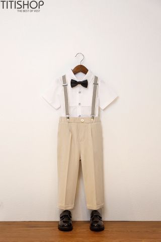 Bộ Sơ Mi & Quần Trẻ Em Bé Lớn TITISHOP ( 35-75KG)