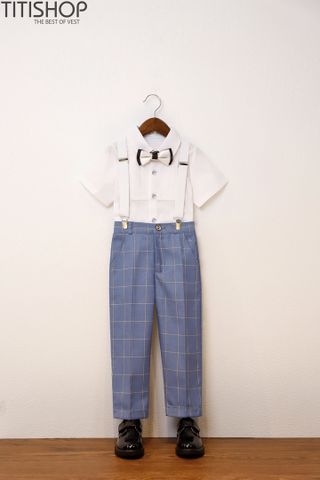 Bộ Sơ Mi & Quần Trẻ Em Bé Lớn TITISHOP ( 35-75KG)
