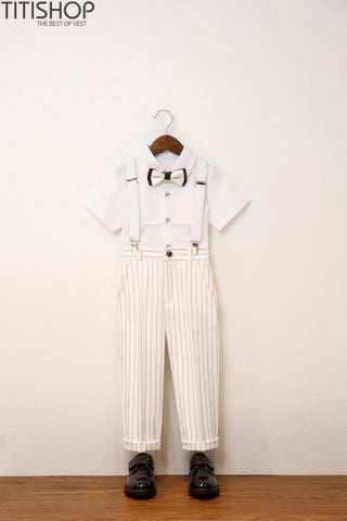 Bộ Sơ Mi & Quần Trẻ Em Bé Lớn TITISHOP ( 35-75KG)