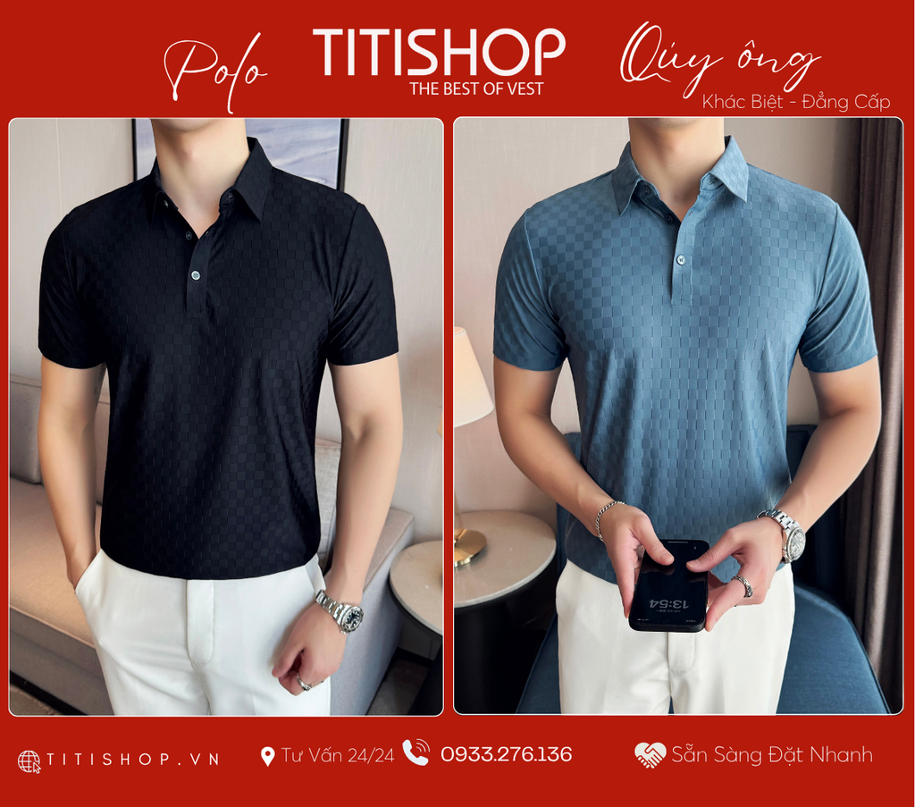 Polo Qúy Ông TitiShop Premium
