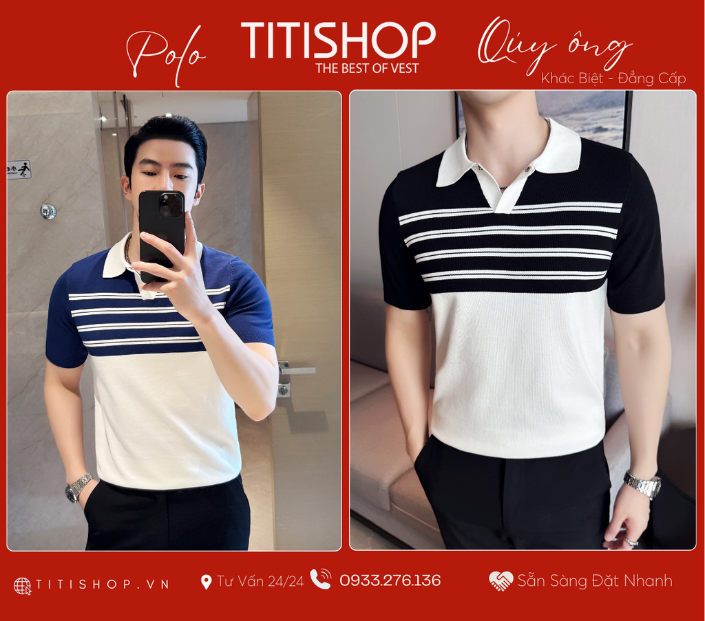 Polo Qúy Ông TitiShop Premium