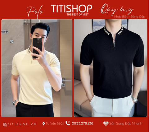 Polo Qúy Ông TitiShop Premium
