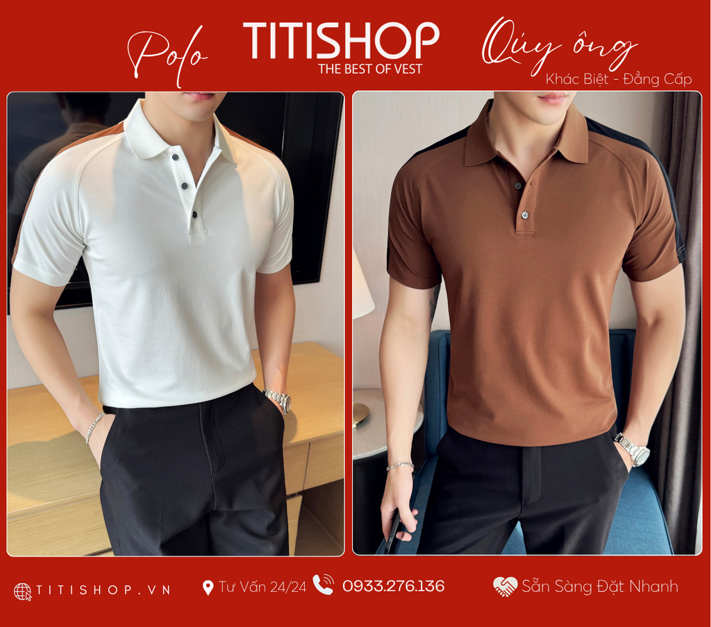 Polo Qúy Ông TitiShop Premium