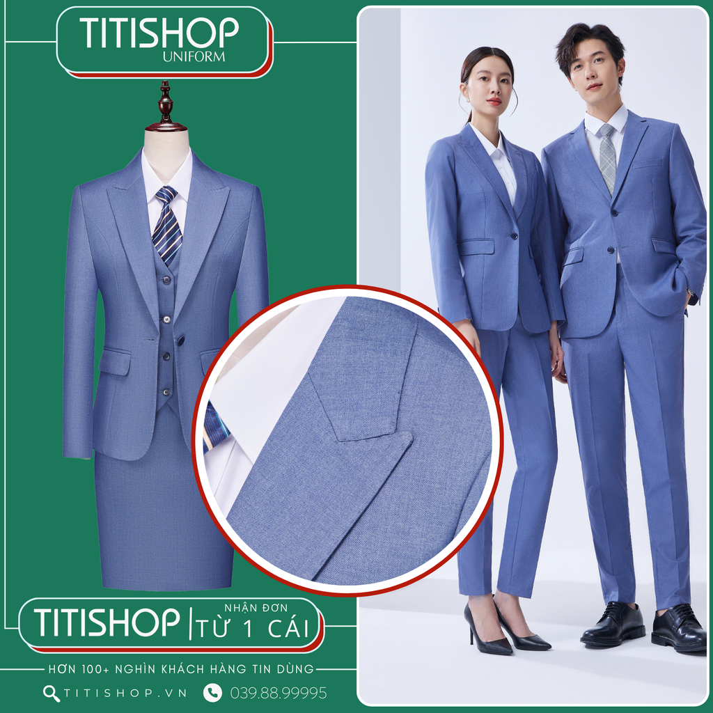 Đồng Phục Veston TITISHOP May Sẵn