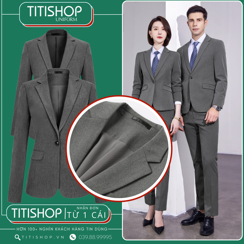 Đồng Phục Veston TITISHOP May Sẵn