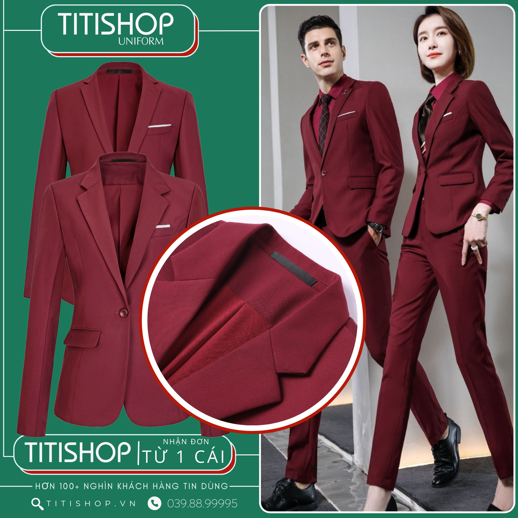 Đồng Phục Veston TITISHOP May Sẵn