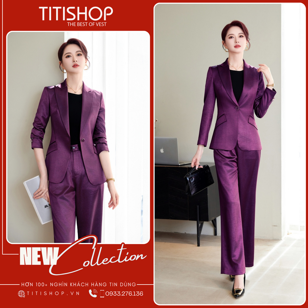 Áo Blazer Nữ TITISHOP premium