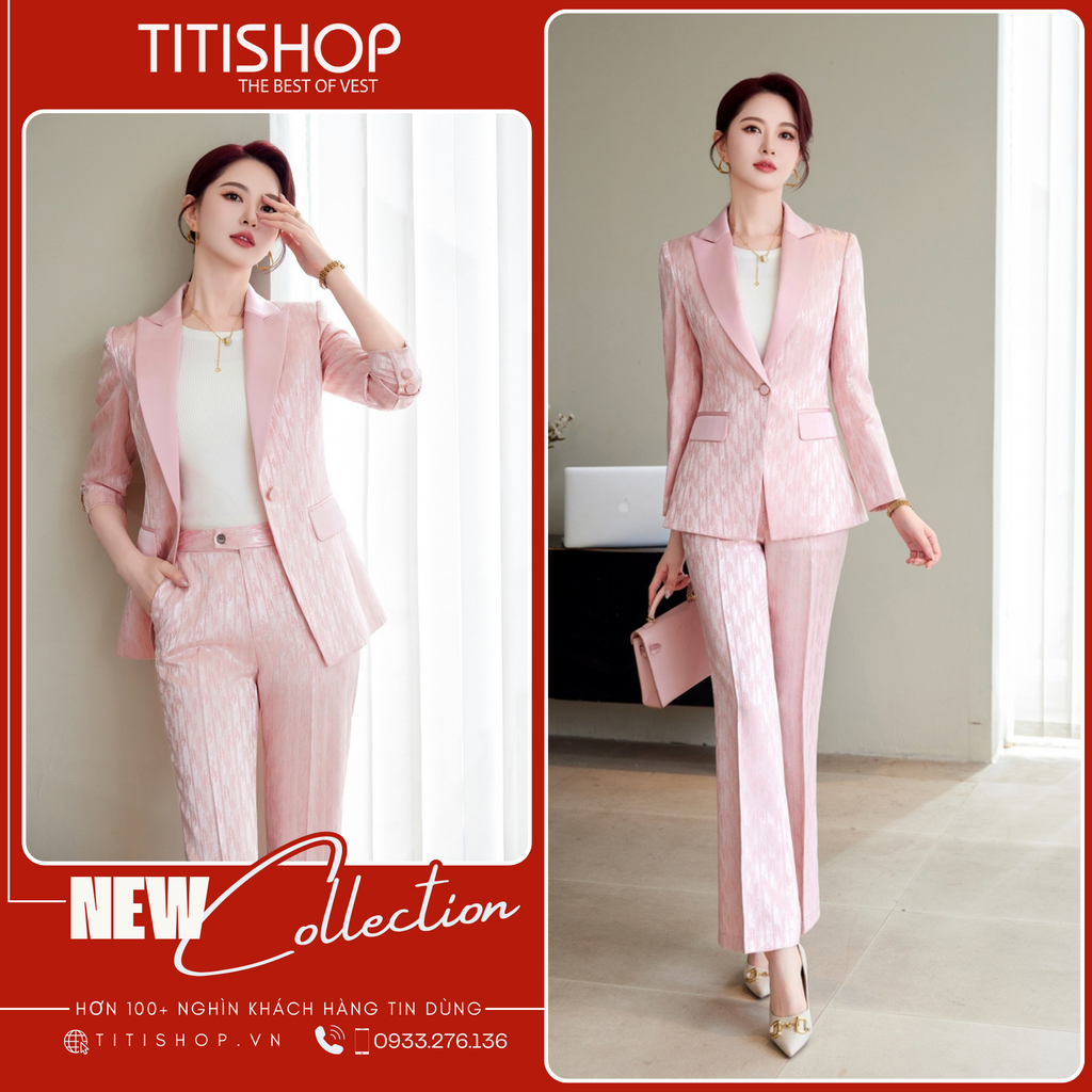 Áo Blazer Nữ TITISHOP premium