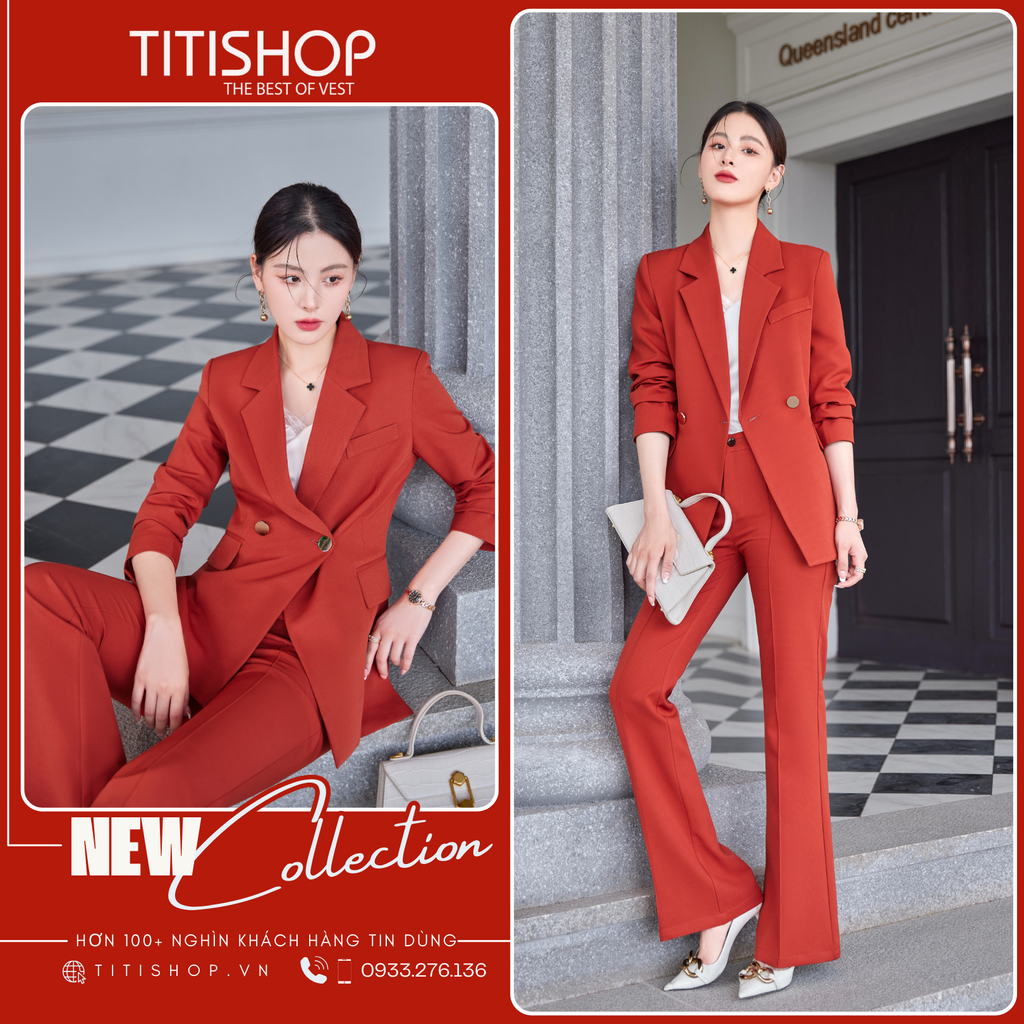 Áo Blazer Nữ TITISHOP premium