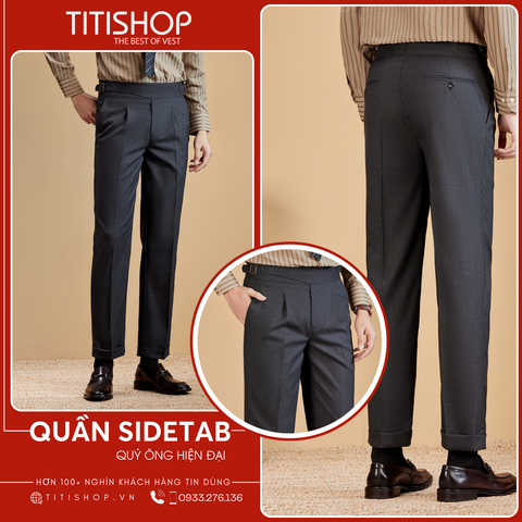 Quần Tây SIDETAB QST Titishop ( Slimfit )