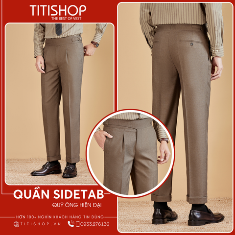 Quần Tây SIDETAB QST Titishop ( Slimfit )