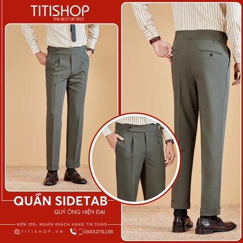 Quần Tây SIDETAB QST Titishop ( Slimfit )