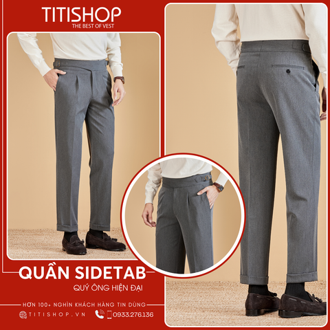 Quần Tây SIDETAB QST Titishop ( Slimfit )