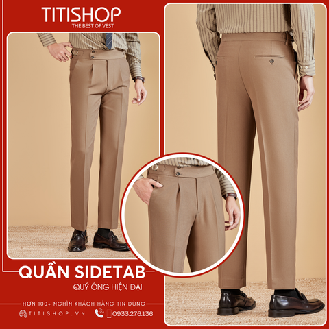 Quần Tây SIDETAB QST Titishop ( Slimfit )