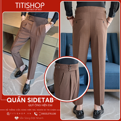 Quần Tây SIDETAB QST Titishop ( Slimfit )
