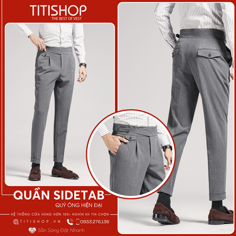 Quần Tây SIDETAB QST Titishop ( Slimfit )